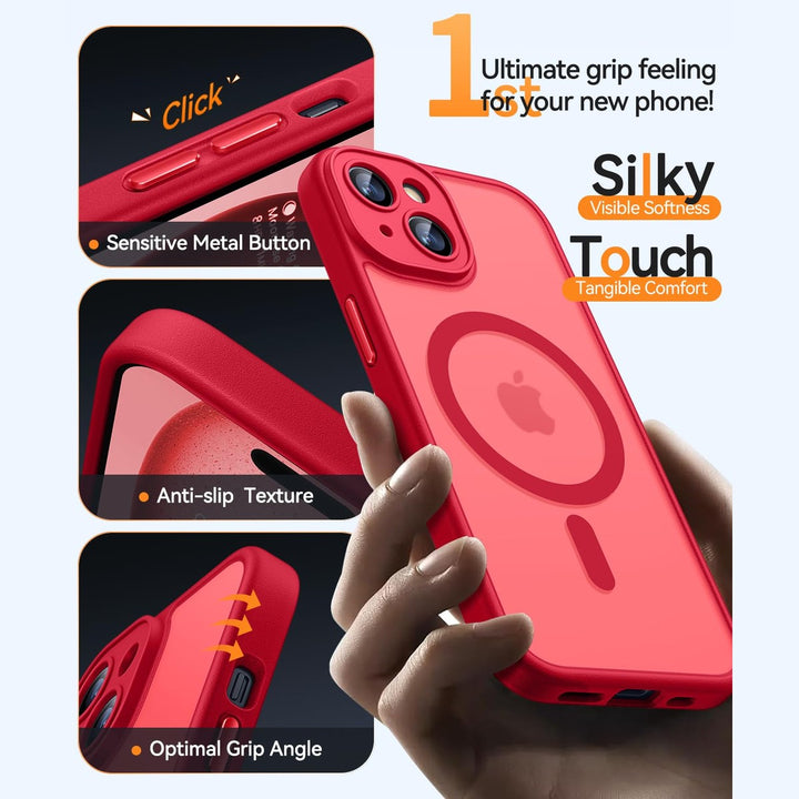 MagShield for iPhone 16 Plus - Hot Pink - DOKUTRONIX