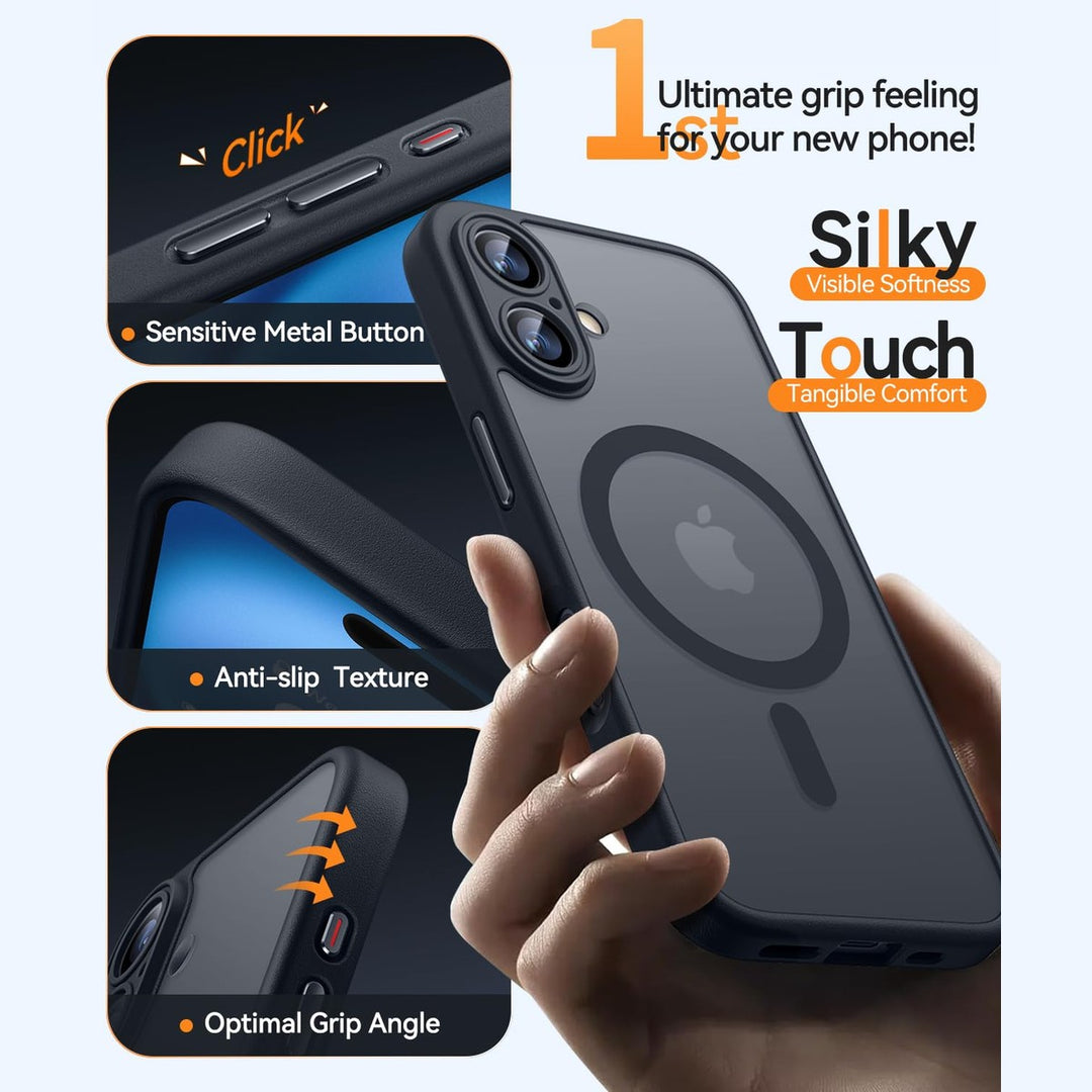 MagShield for iPhone 16 Plus - Hot Pink - DOKUTRONIX