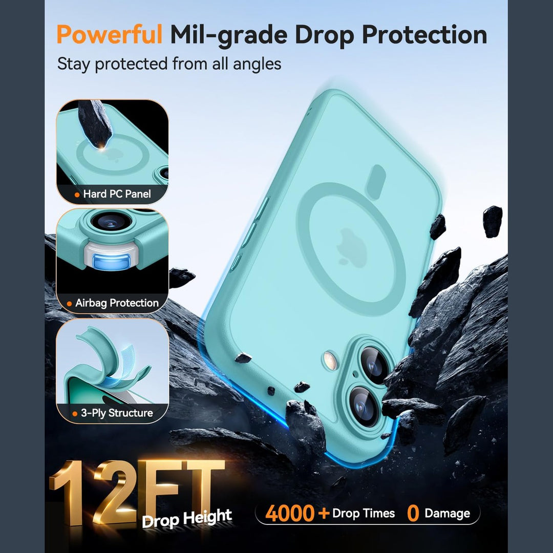 MagShield for iPhone 16 Plus - Hot Pink - DOKUTRONIX