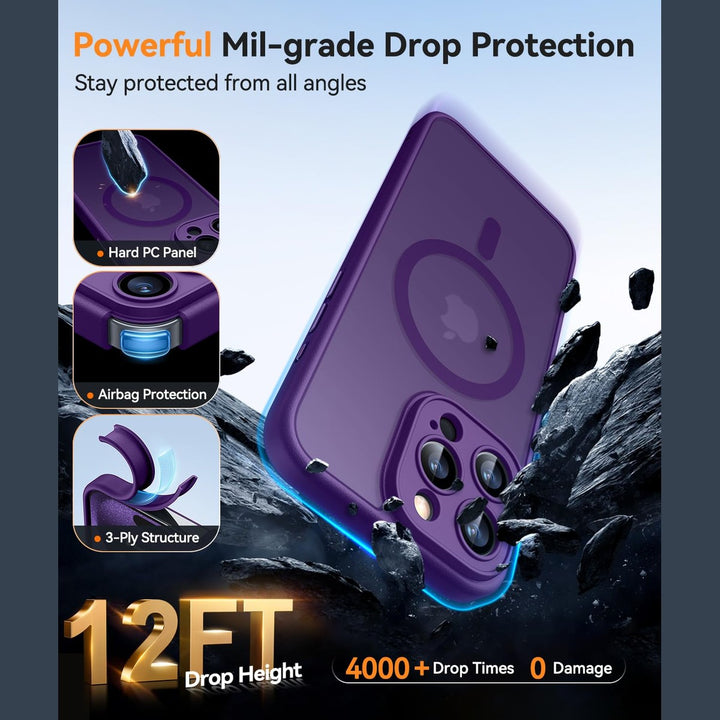 MagShield for iPhone 16 Plus - Hot Pink - DOKUTRONIX