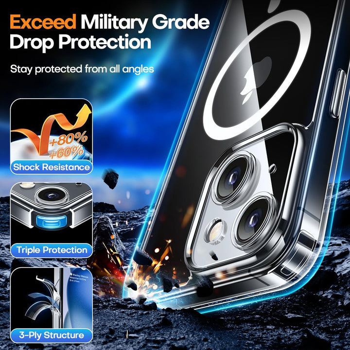 MagShield for iPhone 16 Plus - Hot Pink - DOKUTRONIX