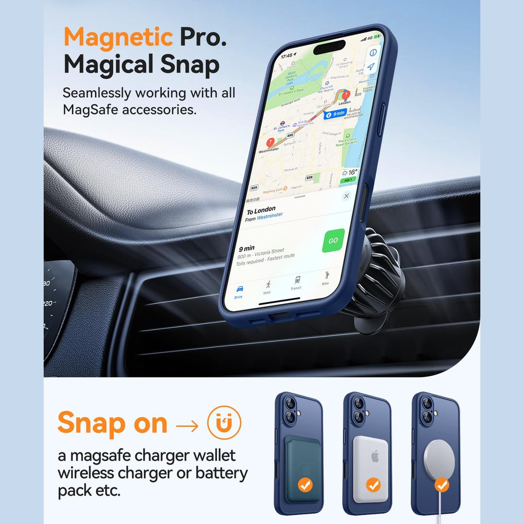 MagShield for iPhone 16 Plus - Hot Pink - DOKUTRONIX