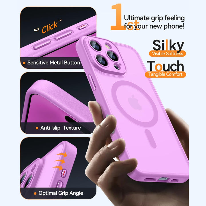 MagShield for iPhone 16 Plus - Hot Pink - DOKUTRONIX