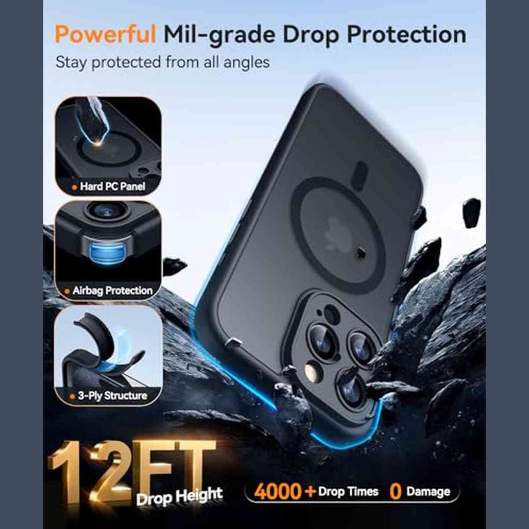 MagShield for iPhone 16 Plus - Hot Pink - DOKUTRONIX