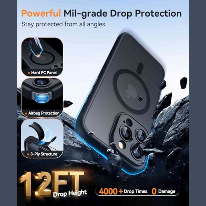 MagShield for iPhone 16 Plus - Hot Pink - DOKUTRONIX