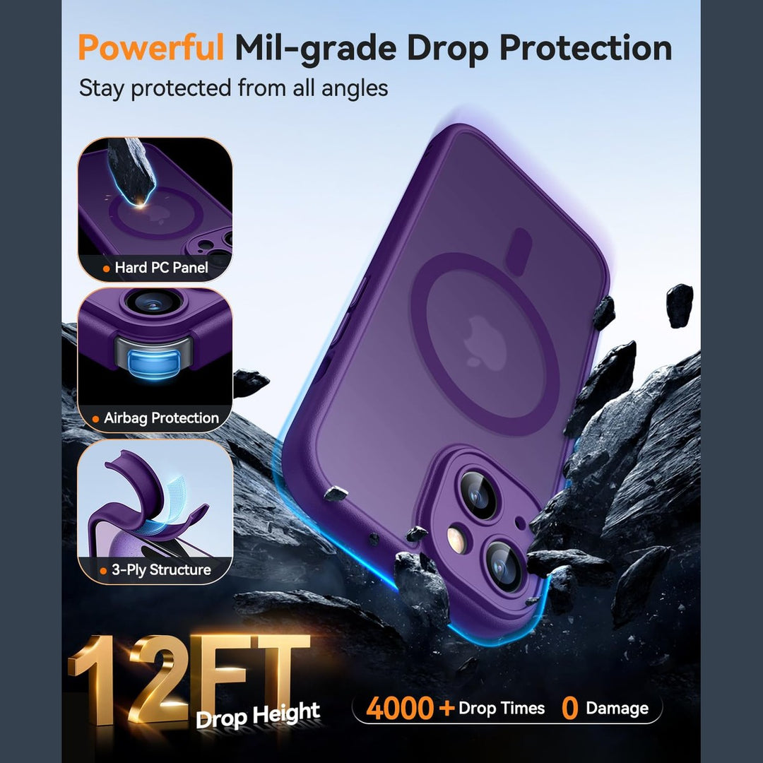 MagShield for iPhone 16 Plus - Hot Pink - DOKUTRONIX