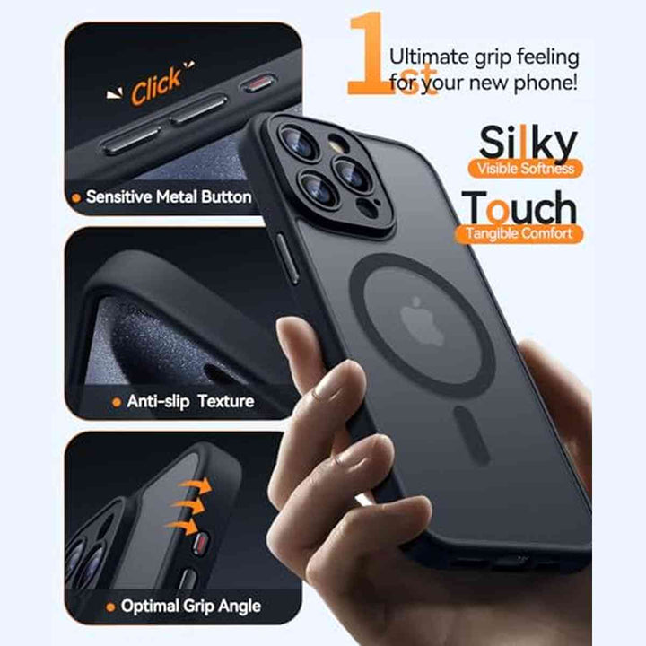 MagShield for iPhone 16 Plus - Hot Pink - DOKUTRONIX