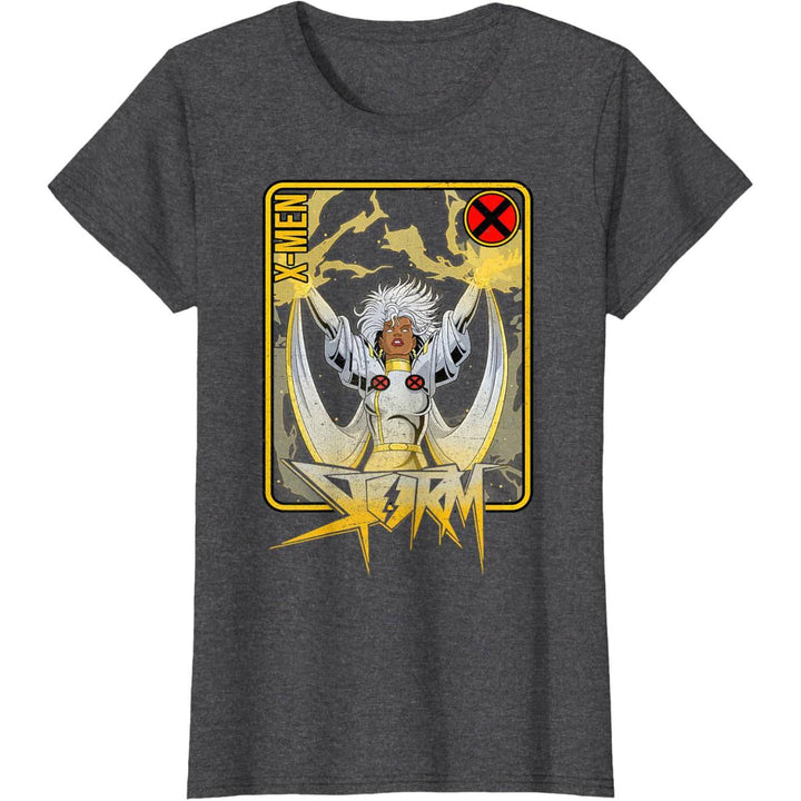 X-Men Storm Card Tee: Power in Every Play - DOKUTRONIX