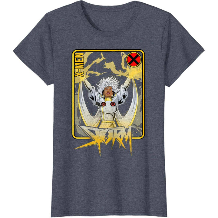 X-Men Storm Card Tee: Power in Every Play - DOKUTRONIX