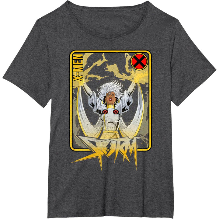 X-Men Storm Card Tee: Power in Every Play - DOKUTRONIX