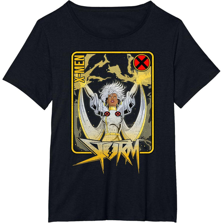 X-Men Storm Card Tee: Power in Every Play - DOKUTRONIX