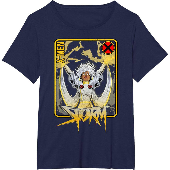 X-Men Storm Card Tee: Power in Every Play - DOKUTRONIX