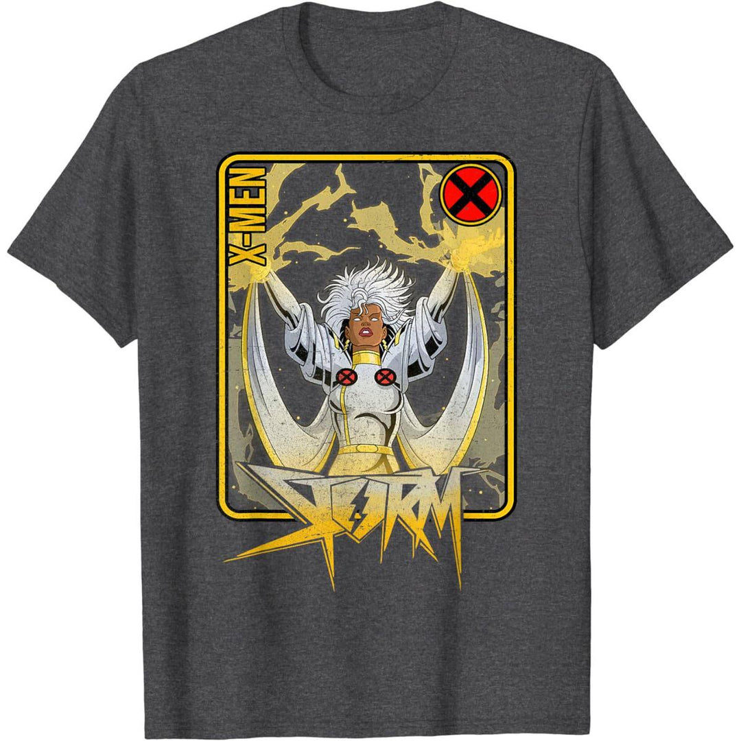 X-Men Storm Card Tee: Power in Every Play - DOKUTRONIX