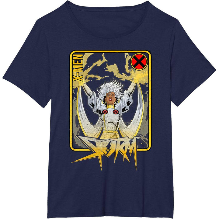 X-Men Storm Card Tee: Power in Every Play - DOKUTRONIX