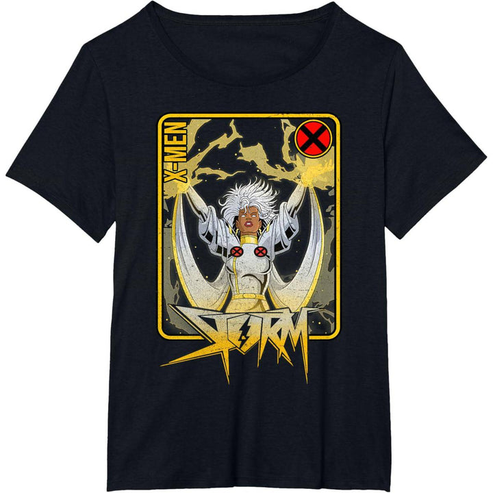 X-Men Storm Card Tee: Power in Every Play - DOKUTRONIX