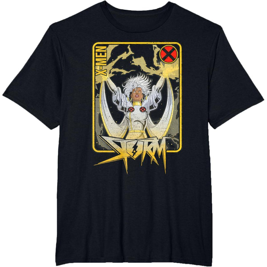 X-Men Storm Card Tee: Power in Every Play - DOKUTRONIX