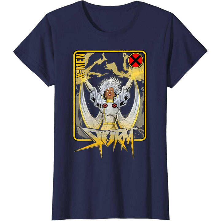 X-Men Storm Card Tee: Power in Every Play - DOKUTRONIX