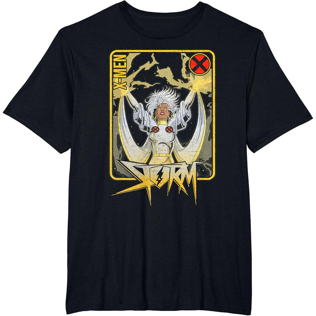 X-Men Storm Card Tee: Power in Every Play - DOKUTRONIX