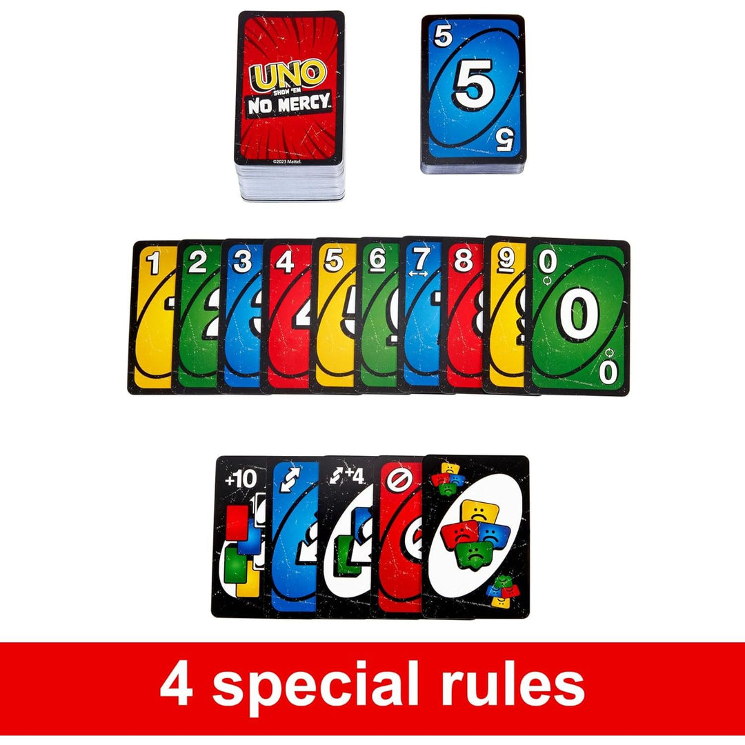 UNO No Mercy Card Game. - DOKUTRONIX