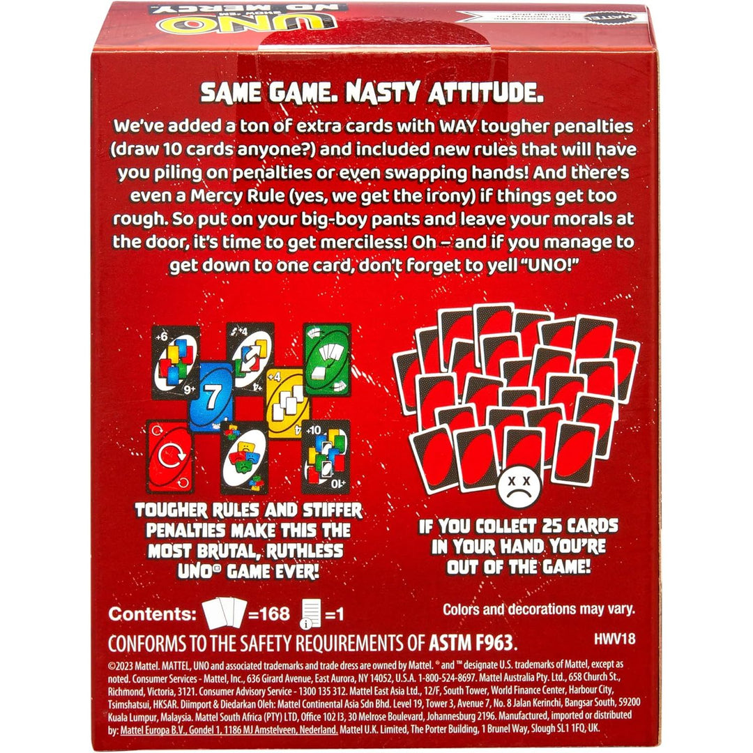 UNO No Mercy Card Game. - DOKUTRONIX
