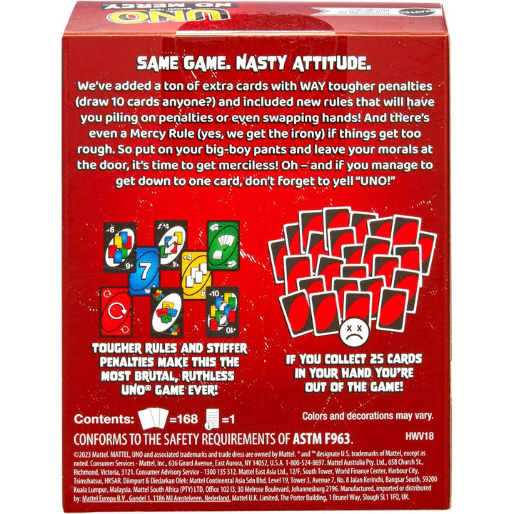 UNO No Mercy Card Game. - DOKUTRONIX