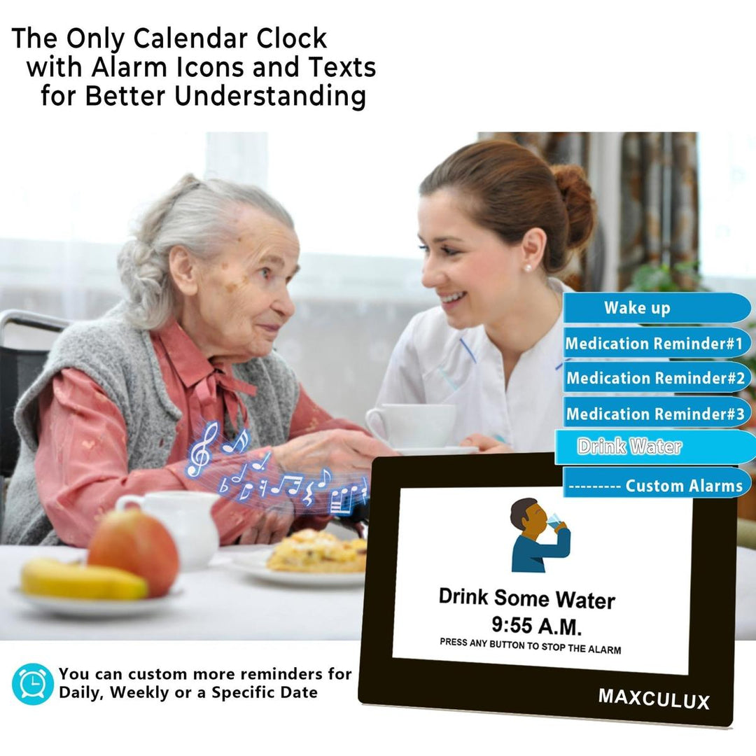 MAXCULUX Senior Clock - DOKUTRONIX