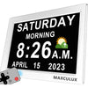 MAXCULUX Senior Clock