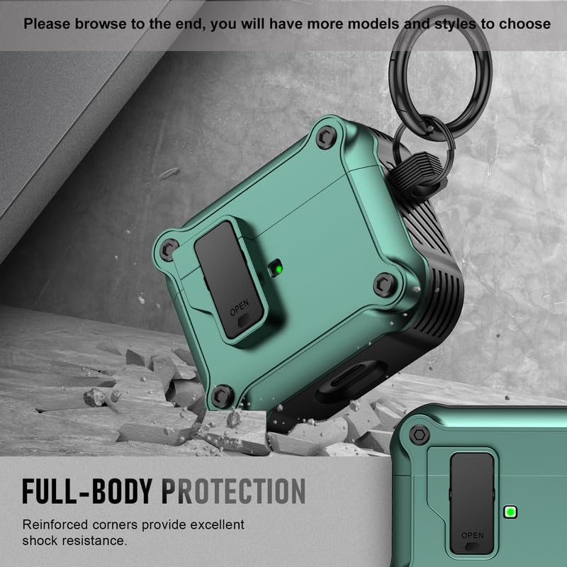 Maxjoy Carbon Fiber AirPods Case with Keychain - DOKUTRONIX