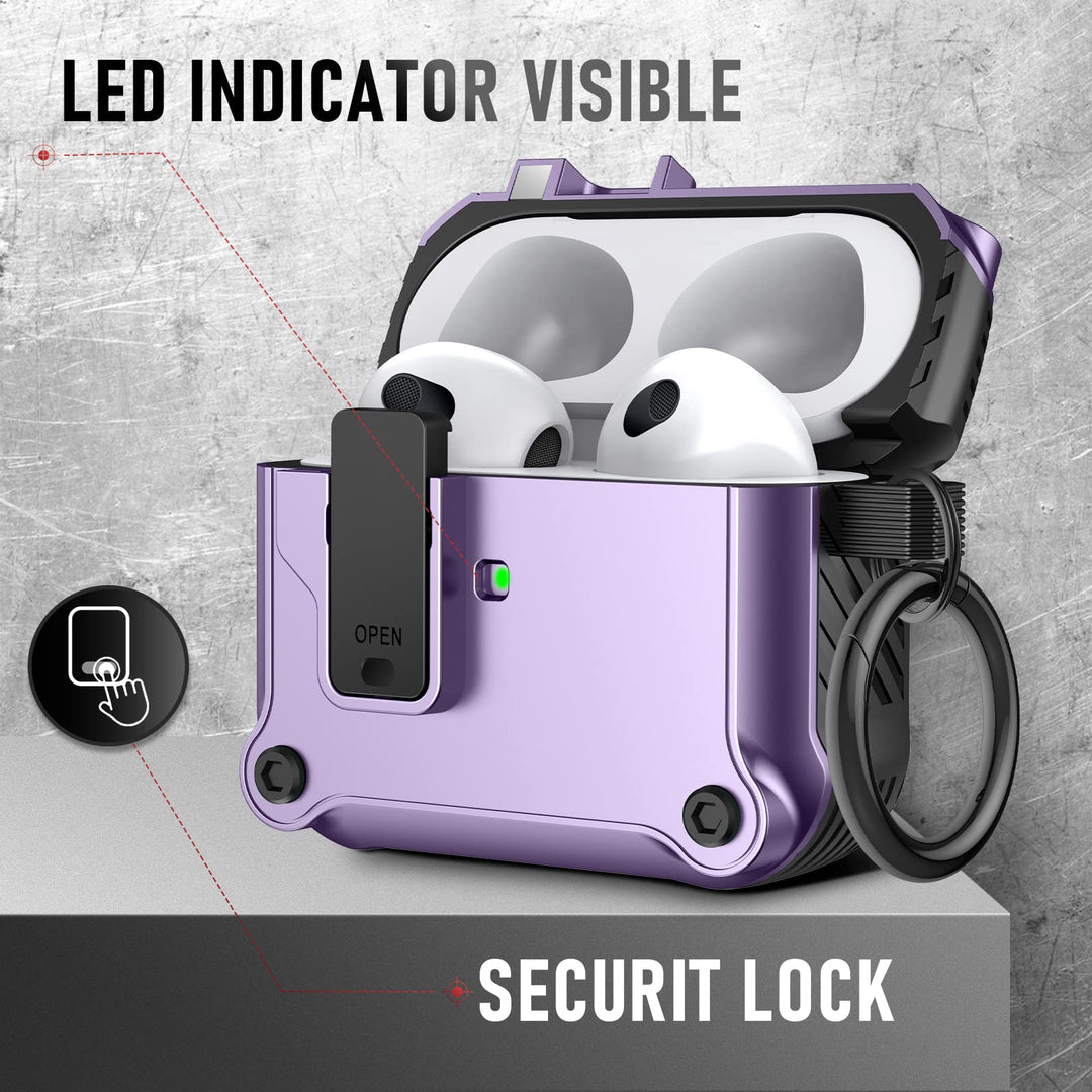 Maxjoy Carbon Fiber AirPods Case with Keychain - DOKUTRONIX