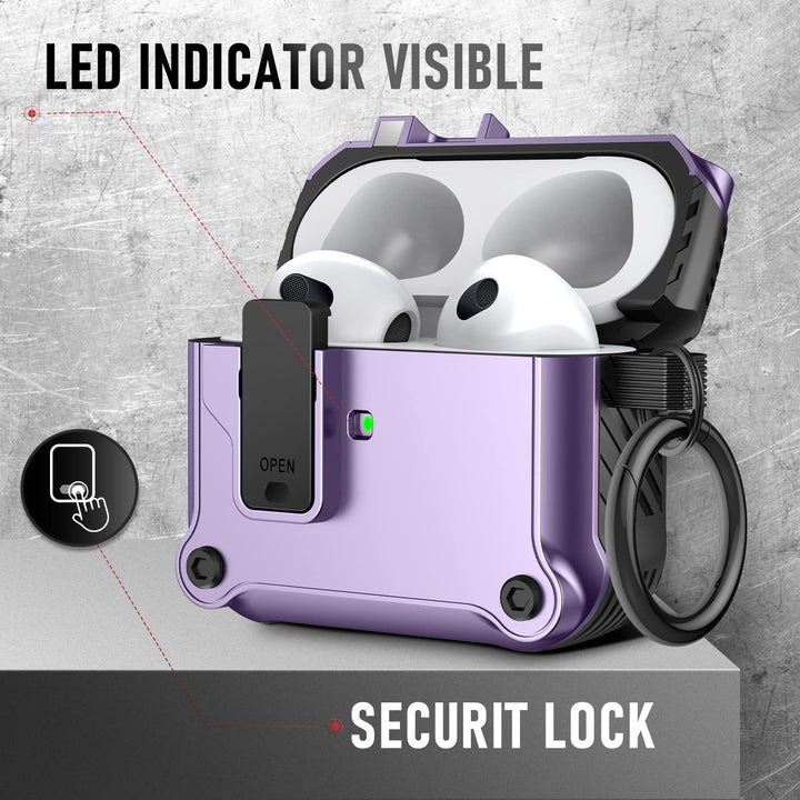 Maxjoy Carbon Fiber AirPods Case with Keychain - DOKUTRONIX