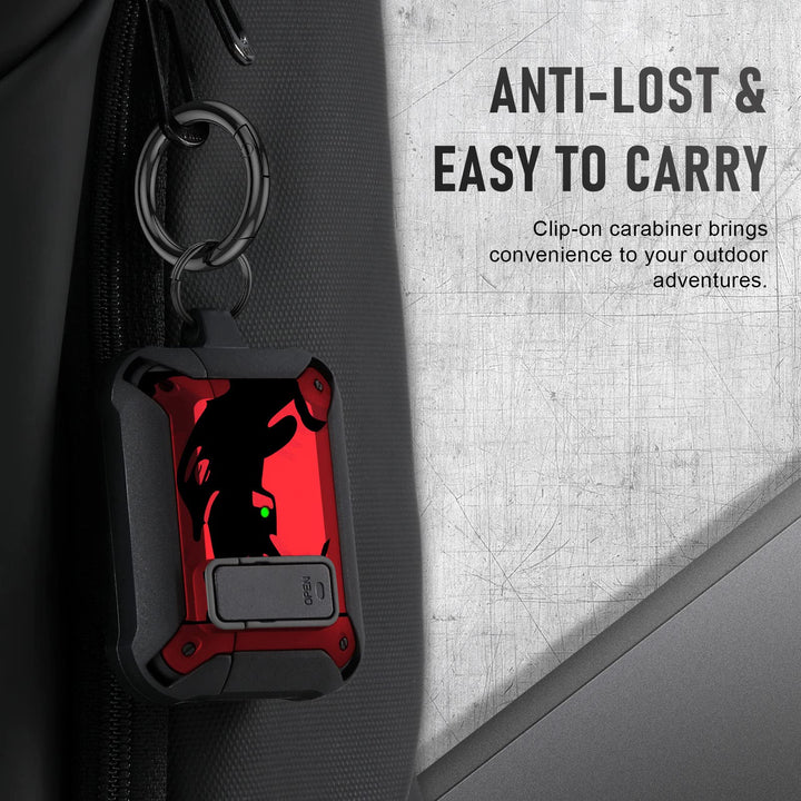 Maxjoy Carbon Fiber AirPods Case with Keychain - DOKUTRONIX