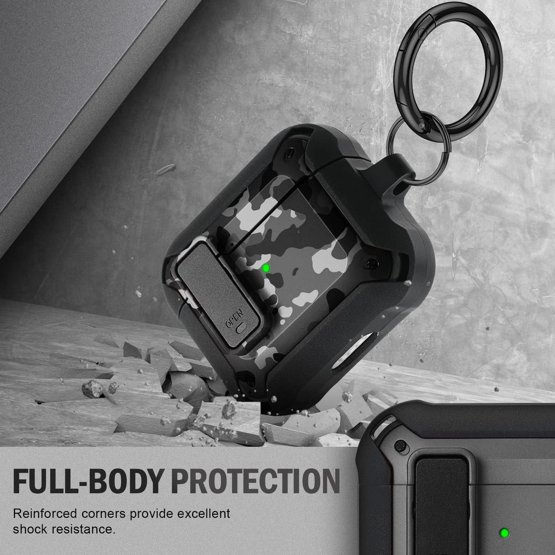 Maxjoy Carbon Fiber AirPods Case with Keychain - DOKUTRONIX