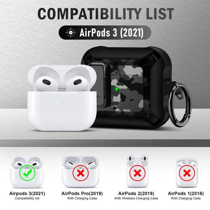 Maxjoy Carbon Fiber AirPods Case with Keychain - DOKUTRONIX