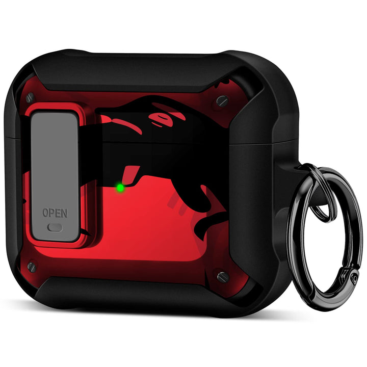 Maxjoy Carbon Fiber AirPods Case with Keychain - DOKUTRONIX