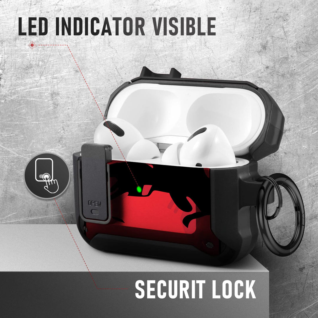 Maxjoy Carbon Fiber AirPods Case with Keychain - DOKUTRONIX