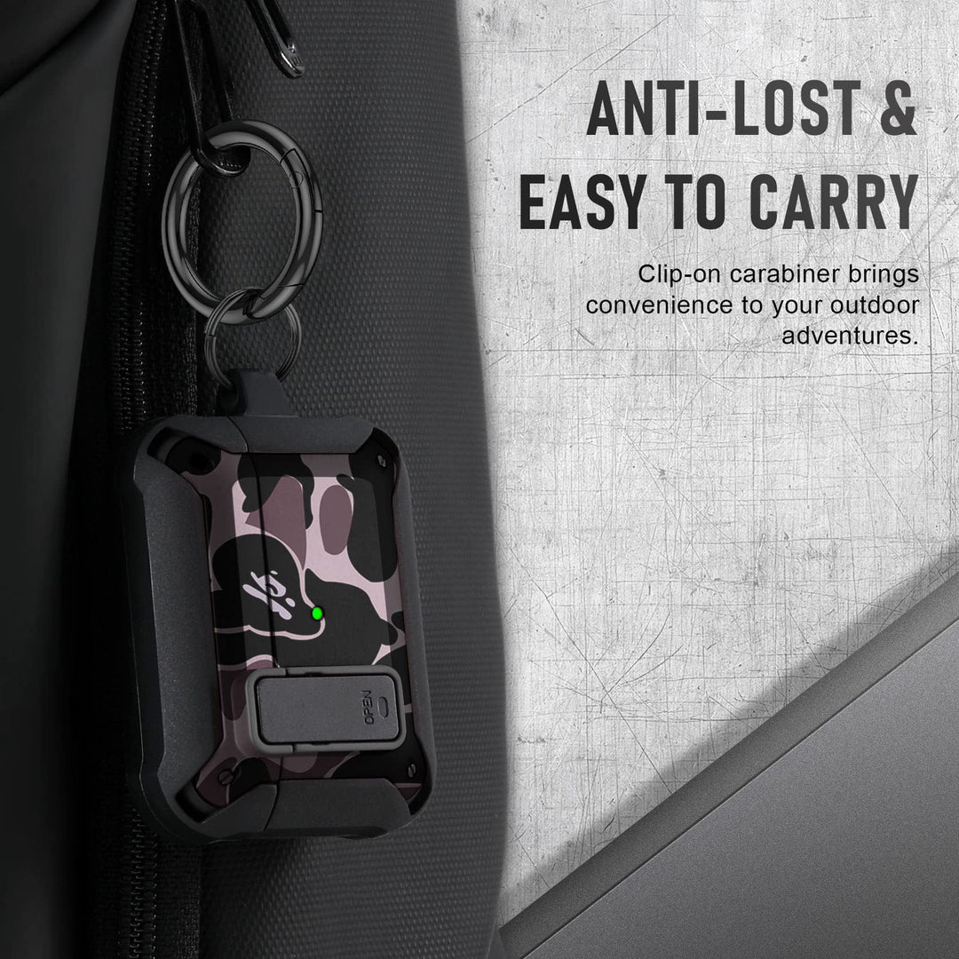 Maxjoy Carbon Fiber AirPods Case with Keychain - DOKUTRONIX