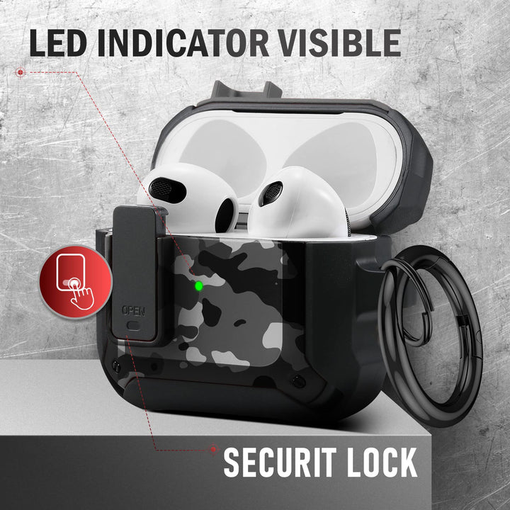 Maxjoy Carbon Fiber AirPods Case with Keychain - DOKUTRONIX