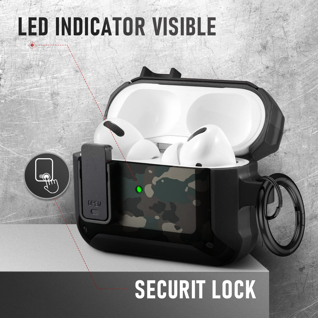 Maxjoy Carbon Fiber AirPods Case with Keychain - DOKUTRONIX