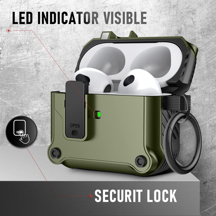 Maxjoy Carbon Fiber AirPods Case with Keychain - DOKUTRONIX