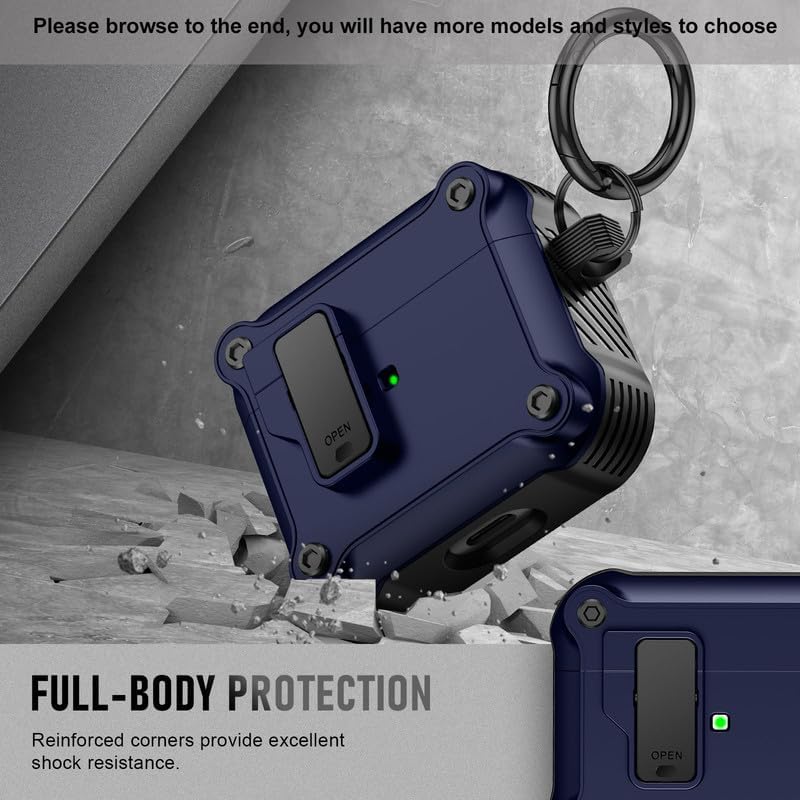 Maxjoy Carbon Fiber AirPods Case with Keychain - DOKUTRONIX