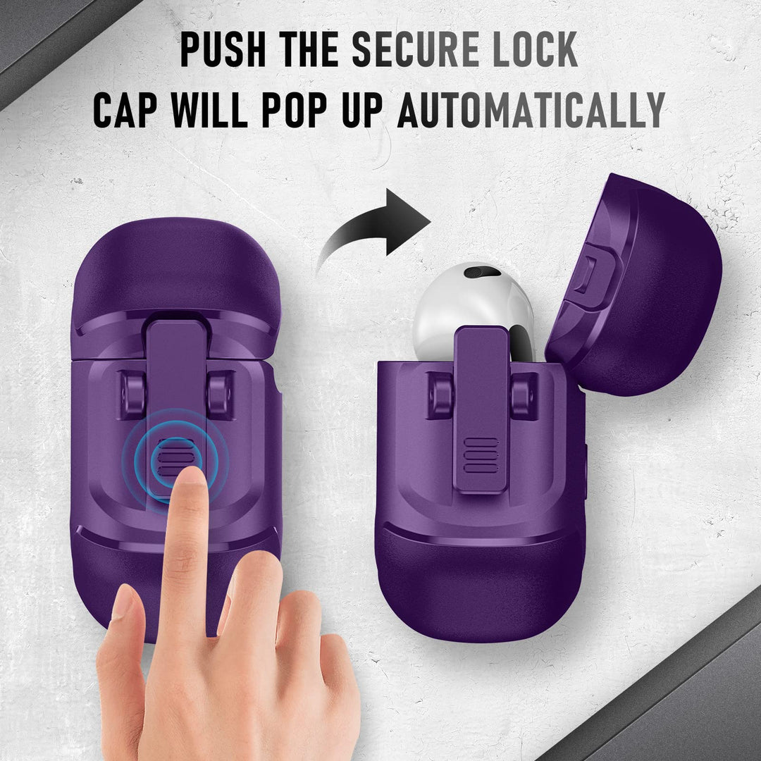 Maxjoy Carbon Fiber AirPods Case with Keychain - DOKUTRONIX