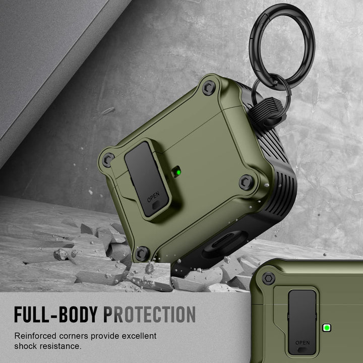 Maxjoy Carbon Fiber AirPods Case with Keychain - DOKUTRONIX