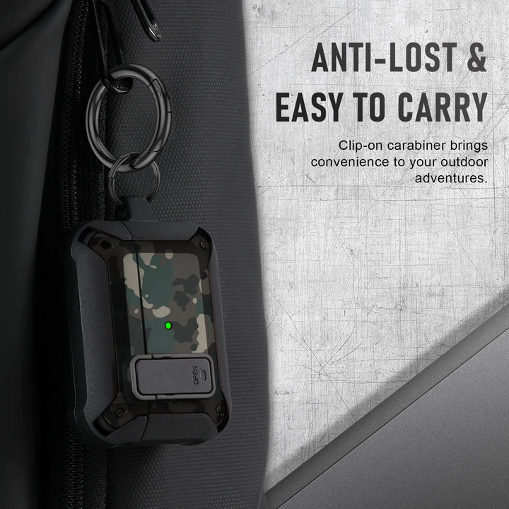 Maxjoy Carbon Fiber AirPods Case with Keychain - DOKUTRONIX