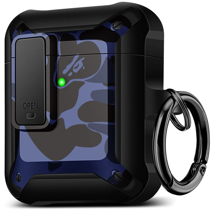 Maxjoy Carbon Fiber AirPods Case with Keychain - DOKUTRONIX