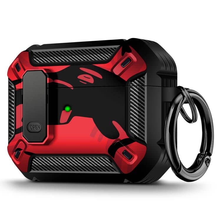 Maxjoy Carbon Fiber AirPods Case with Keychain - DOKUTRONIX