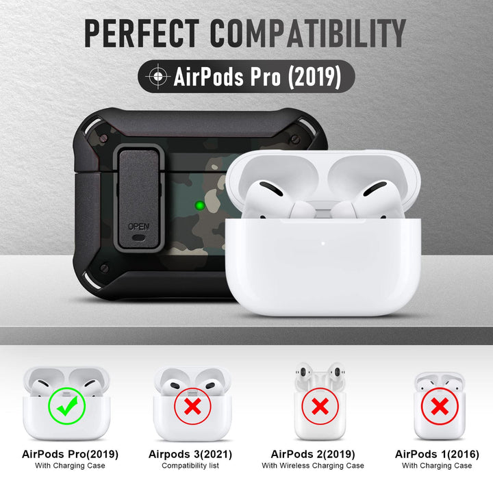 Maxjoy Carbon Fiber AirPods Case with Keychain - DOKUTRONIX