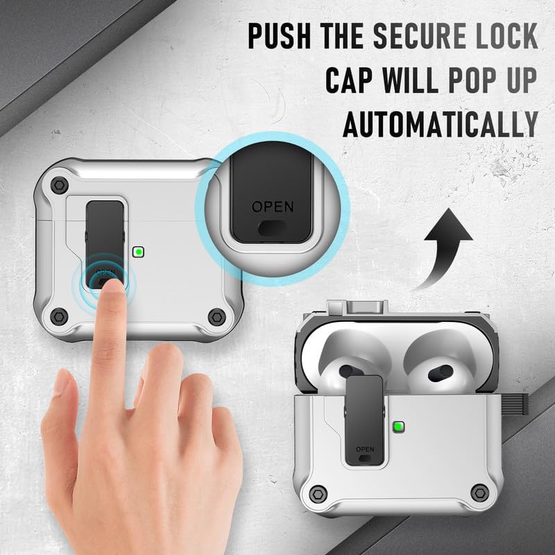 Maxjoy Carbon Fiber AirPods Case with Keychain - DOKUTRONIX