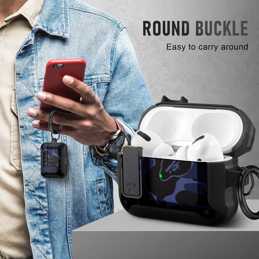 Maxjoy Carbon Fiber AirPods Case with Keychain - DOKUTRONIX