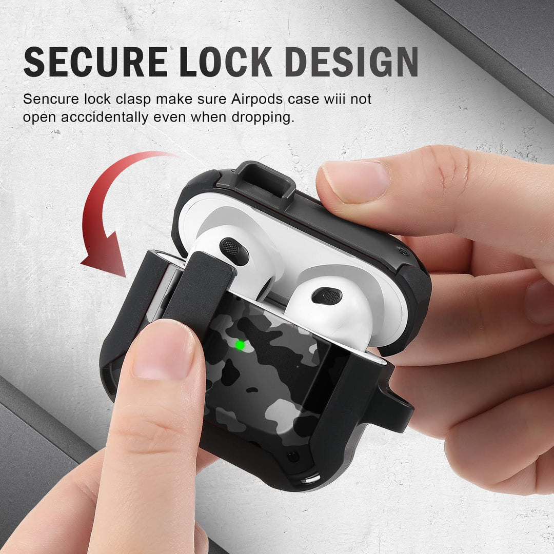 Maxjoy Carbon Fiber AirPods Case with Keychain - DOKUTRONIX