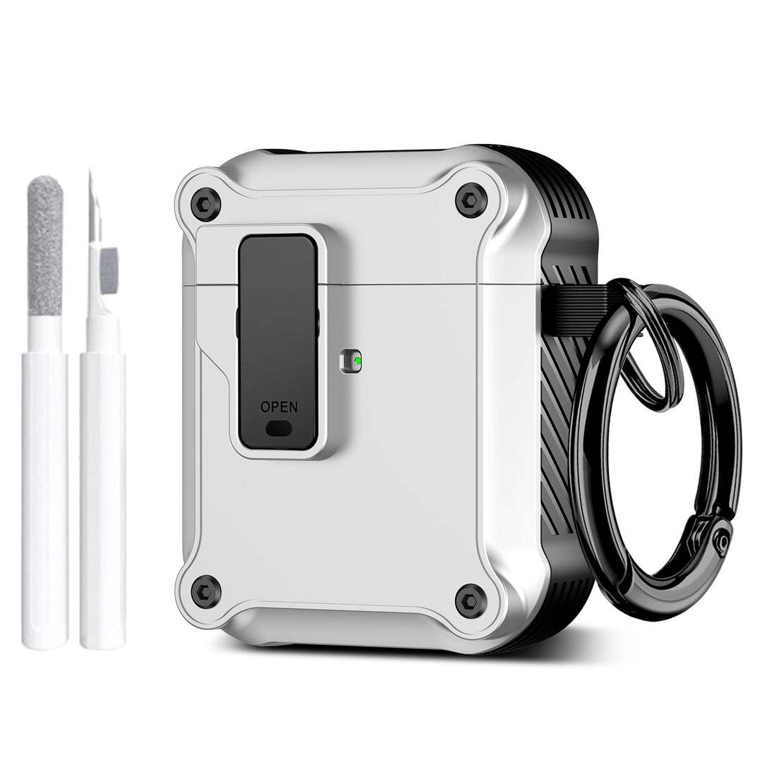 Maxjoy Carbon Fiber AirPods Case with Keychain - DOKUTRONIX